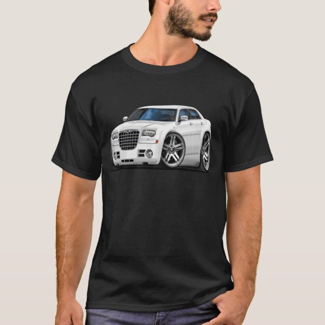 Chrysler 300 White Car T-Shirt (Front)