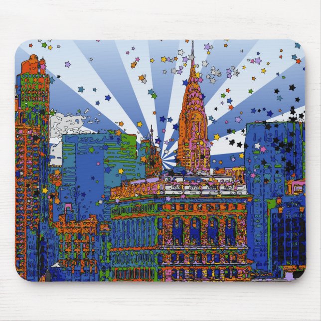 Chrysler Building #3 Mouse Pad (Front)