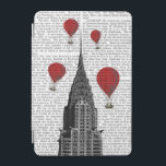 Chrysler Building and Red Hot Air Balloons iPad Mini Cover<br><div class="desc">Transportation & Travel</div>