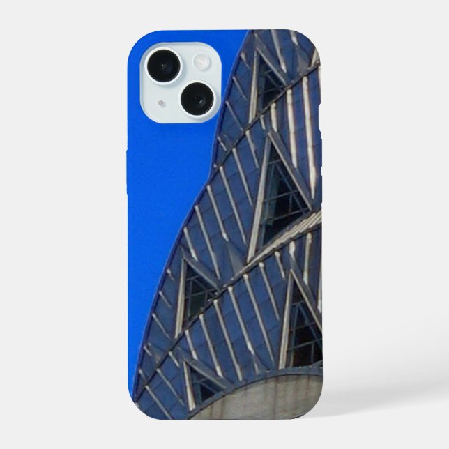 Chrysler Building Deco iPhone 15 Case (Back)