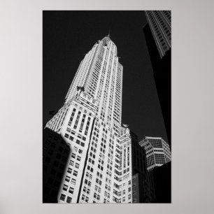 Chrysler Building New York America Poster