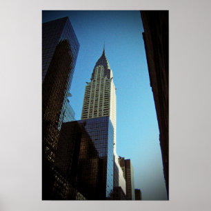 Chrysler Building New York America Poster