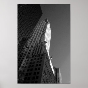 Chrysler Building New York America Poster