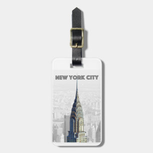Chrysler Building New York City Luggage Tag