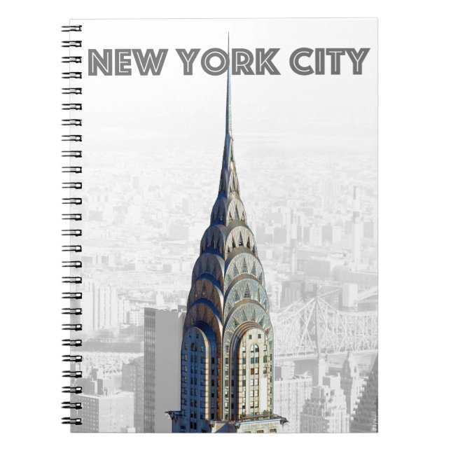 Chrysler Building New York City Notebook (Front)