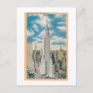 Chrysler Building, New York City Postcard