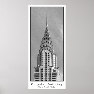 Chrysler Building / New York City Poster