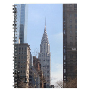 Chrysler Building New York City Skyscraper Midtown Notebook