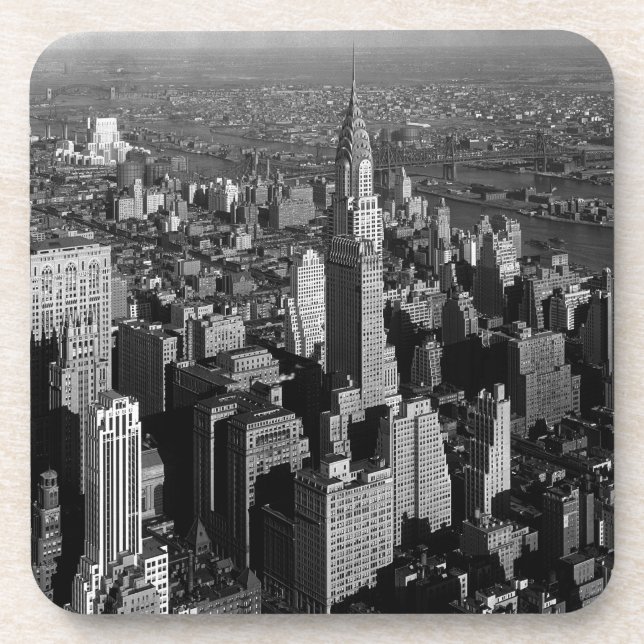 Chrysler Building New York Manhattan Coaster (Front)