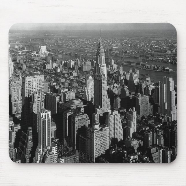 Chrysler Building New York Manhattan Mouse Pad (Front)