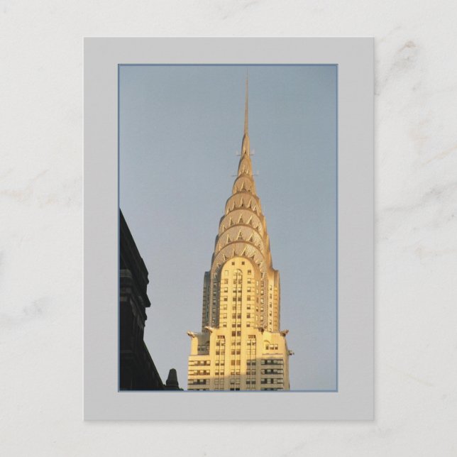 Chrysler Building Postcard (Front)