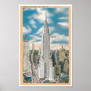 Chrysler Building Poster