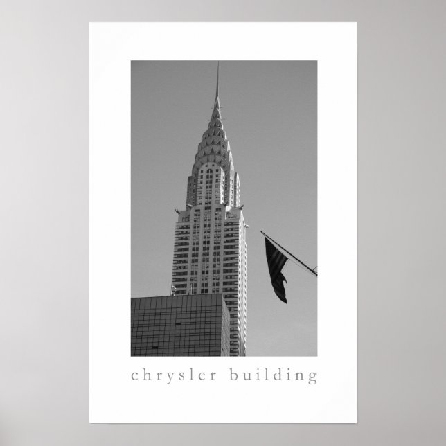 Chrysler Building Poster (Front)