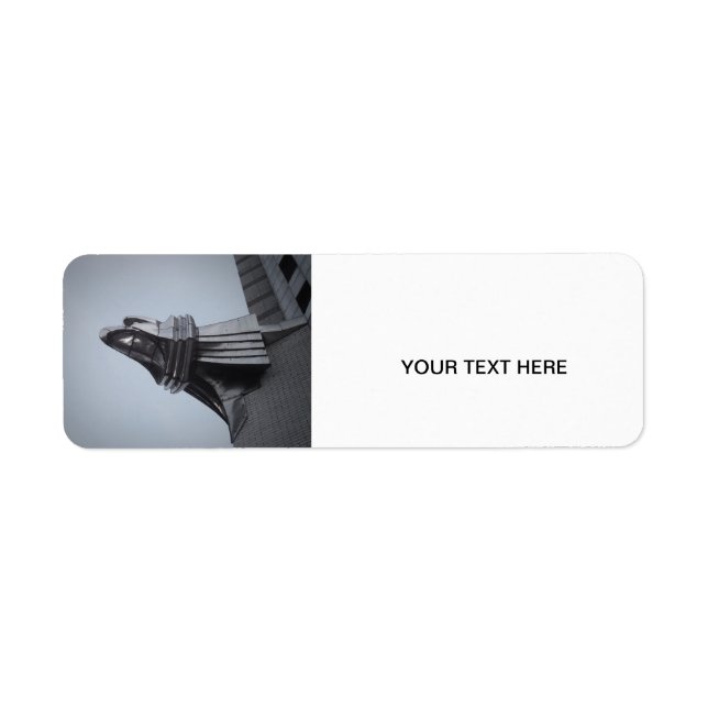 Chrysler Building Return Address Label (Front)