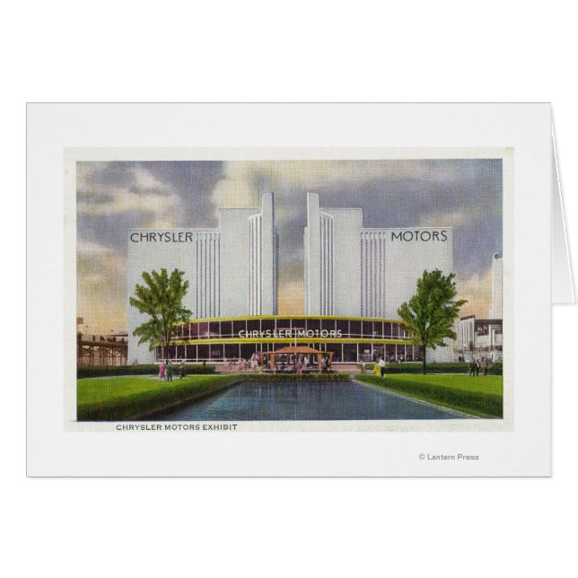 Chrysler Motors Exhibit, 1934 World's Fair (Front Horizontal)