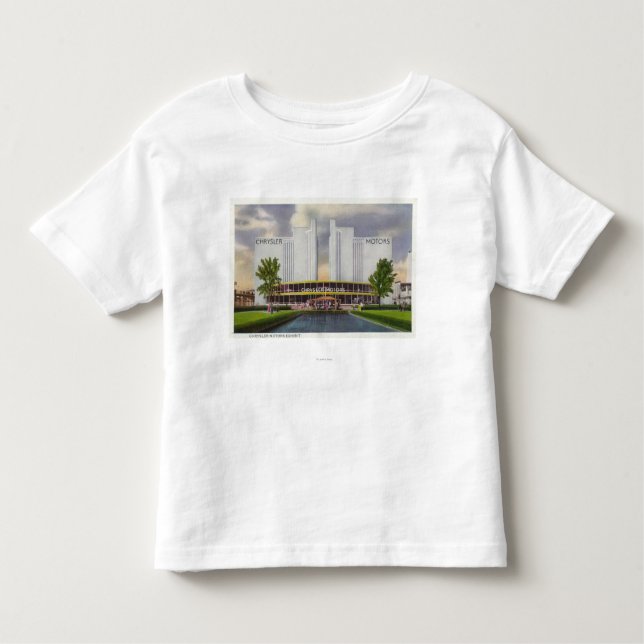 Chrysler Motors Exhibit, 1934 World's Fair Toddler T-Shirt (Front)