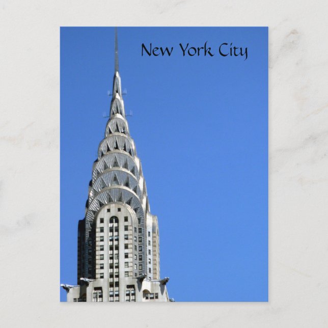 chrysler nyc postcard (Front)