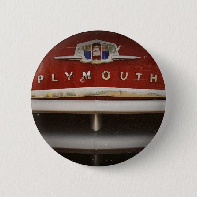 Chrysler Plymouth 6 Cm Round Badge (Front)