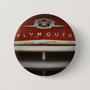 Chrysler Plymouth 6 Cm Round Badge