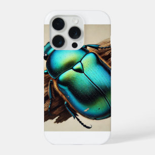 Chrysochus Beetle 210724IREF236 - Watercolor iPhone 15 Pro Case