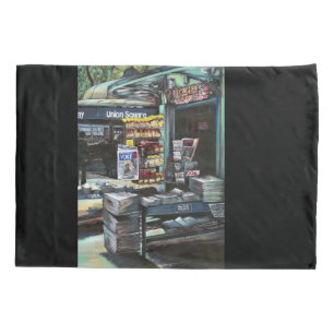 Chrysocolia Morning, Union Square, NYC Pillowcase