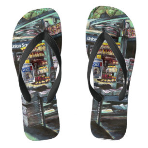 Chrysocolia Morning, Union Square, NYC Thongs