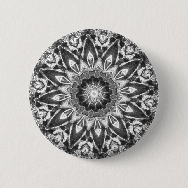 Chrystal Kaleidoscope 05 6 Cm Round Badge (Front)