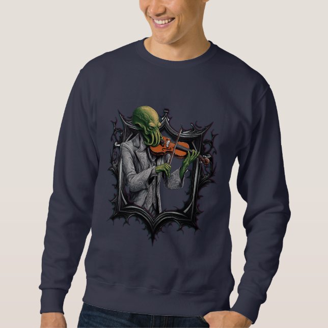 Chthulu Violinista Sweatshirt (Front)