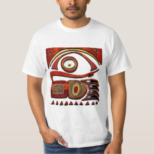 Chu Mtu African Folk Art T-Shirt