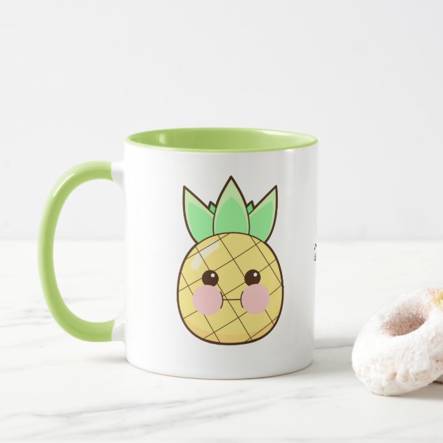 Chubbi Pineapple Mug (With Donut)