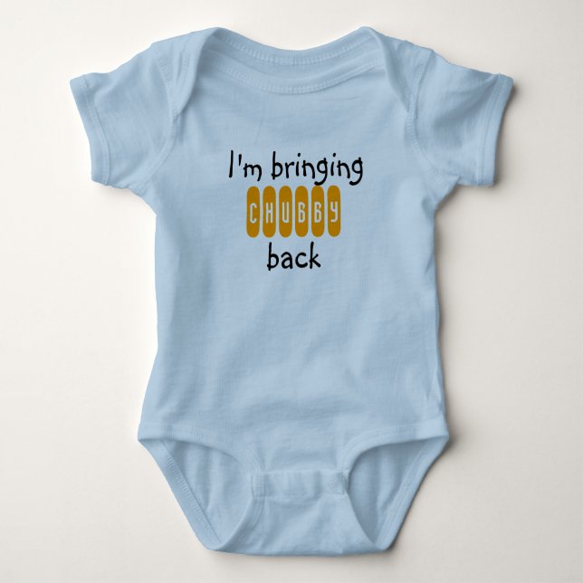 Chubby Baby Bodysuit (Front)