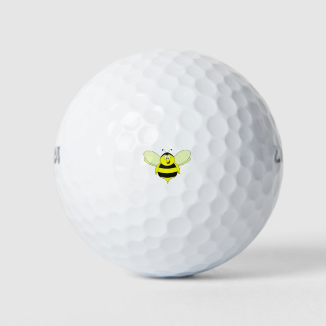 Chubby Bee Golf Balls (Front)