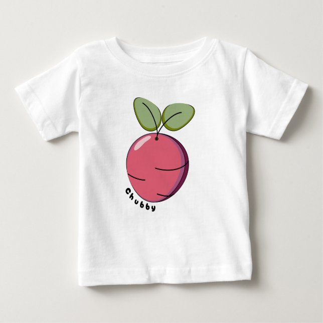 Chubby Beet Baby T-Shirt (Front)