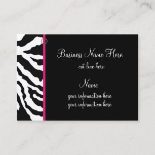 Chubby Business Card Template **Bold