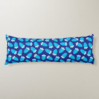 Chubby Carrots Blue Body Cushion