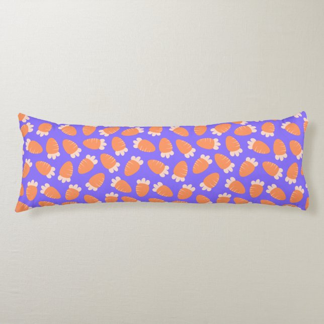 Chubby Carrots Lavender Body Cushion (Front)