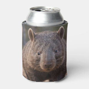 "Chubby Charm: The Adorable Australian Wombat" Can Cooler