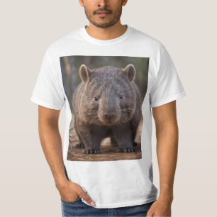 "Chubby Charm: The Adorable Australian Wombat" T-Shirt