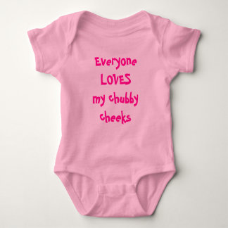 Chubby Cheeks Baby Bodysuit