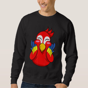 Chubby Cheeks Parrot T Sweatshirt
