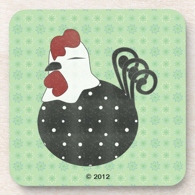 Chubby Chicken Coaster (Front)