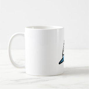 Chubby English Blue Budgie - Male Coffee Mug