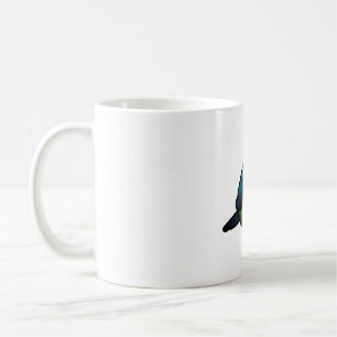 Chubby Fiery-throated Hummingbird Coffee Mug