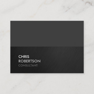 Chubby Grey Attractive Chic Business Card