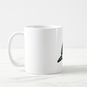 Chubby Grey Quaker Parrot Coffee Mug