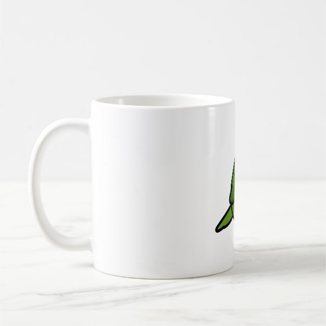 Chubby Hahn's Macaw Coffee Mug (Left)