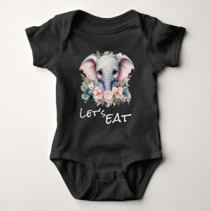 chubby kid's baby bodysuit