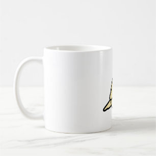 Chubby Lutino Yellow Lineolated Barred Parakeet Coffee Mug