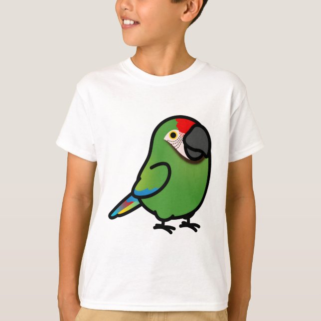 Chubby Military Macaw T-Shirt (Front)