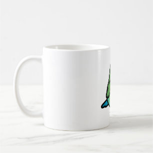 Chubby Orange-faced Lovebird Coffee Mug